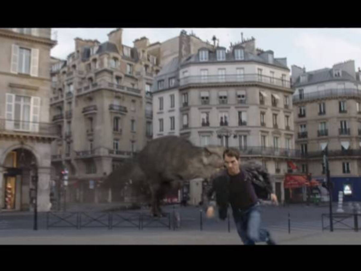 Roger Federer escapa de un tiranosaurio en nuevo video publicitario