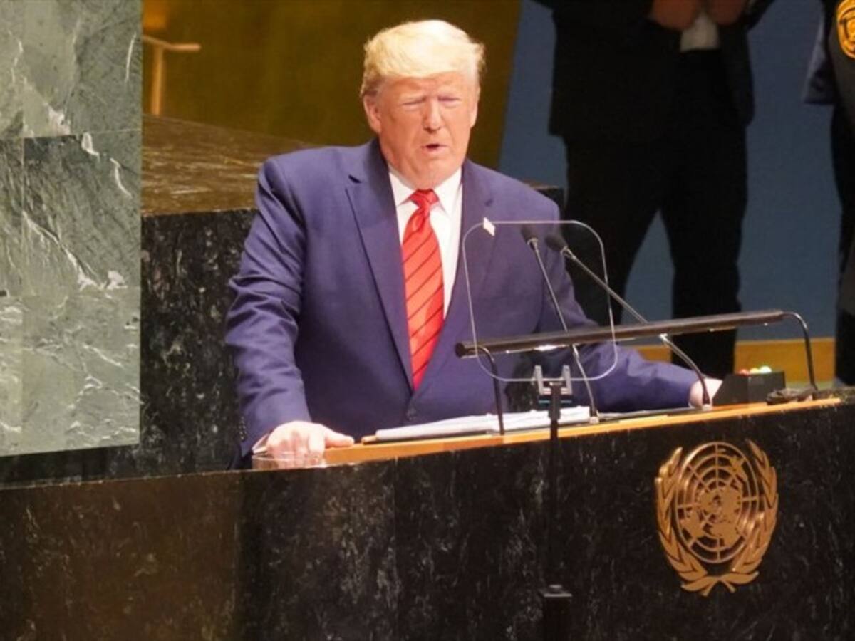 ¿Por qué el presidente Trump no habló de China ante las Naciones Unidas?