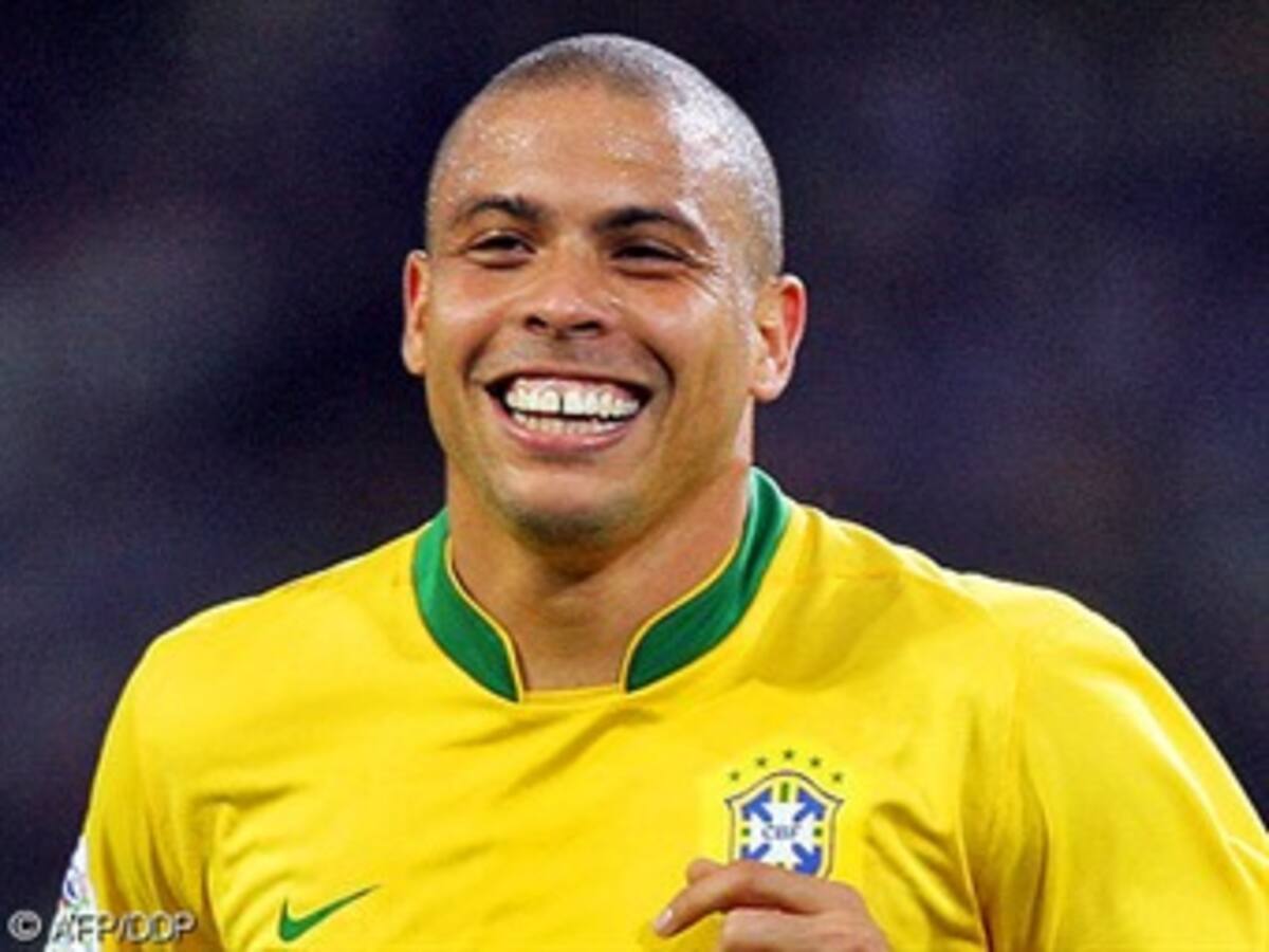 Ronaldo debutó como humorista