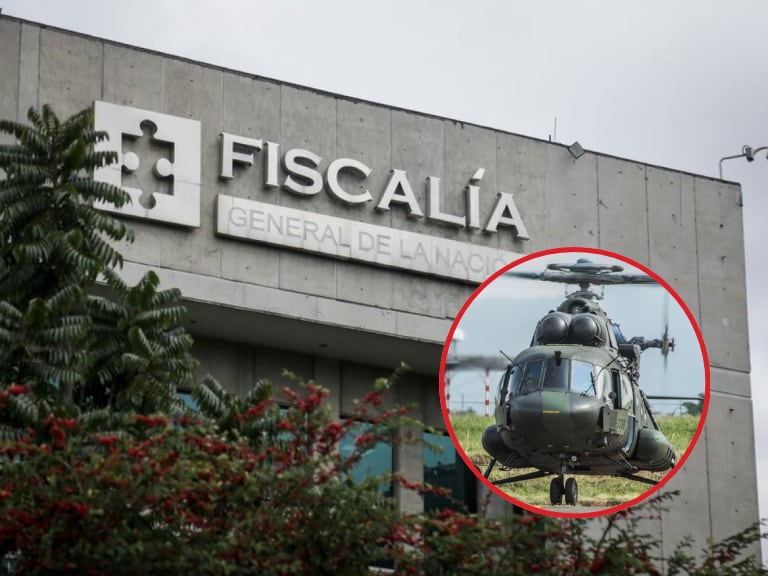 Imagen de referencia | Fiscalía General de la Nación: Pagina Web / Helicópteros MI-17: Foto suministrada.