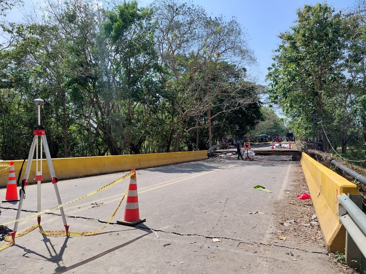 El próximo 7 de marzo estaría habilitado el paso por un puente que comunica a Córdoba con Antioquia