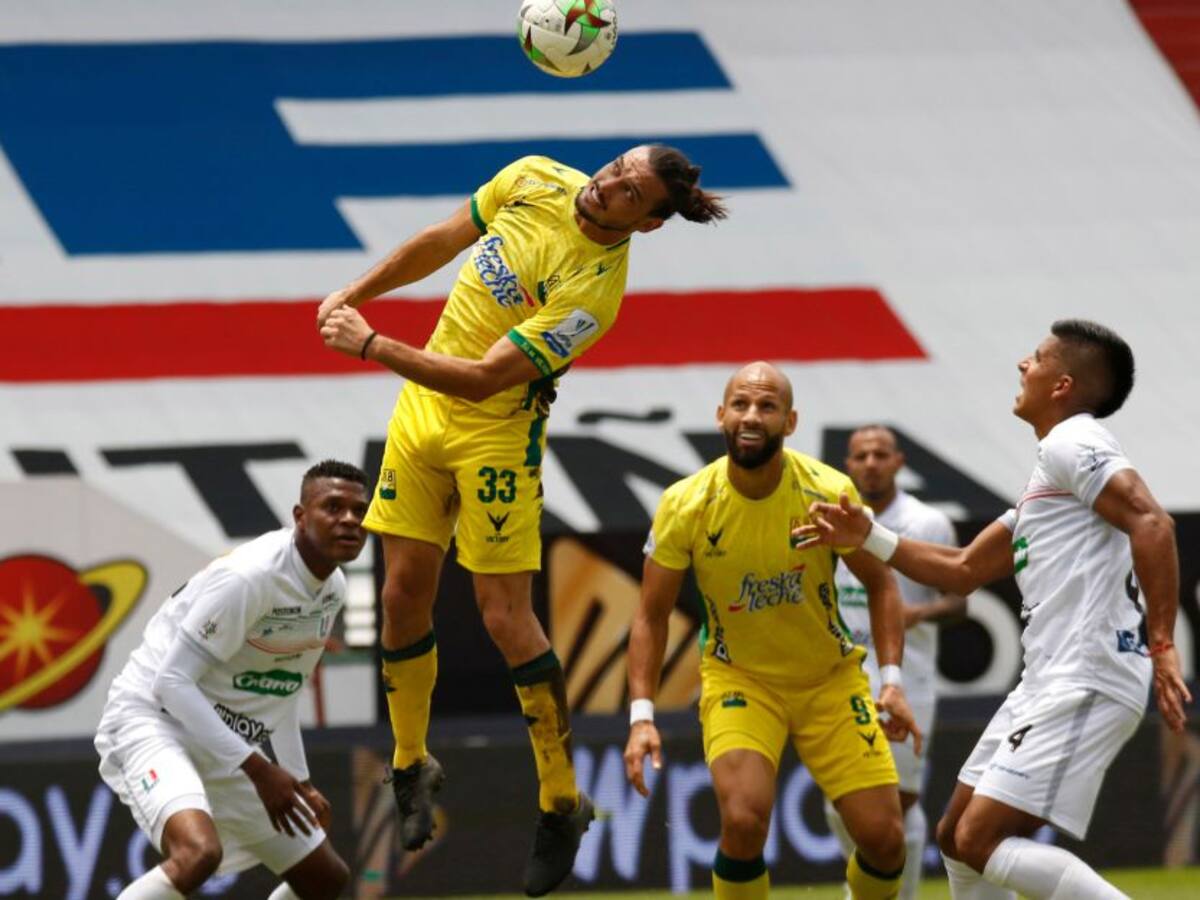 Estreno de técnicos con empate en Once Caldas vs Bucaramanga