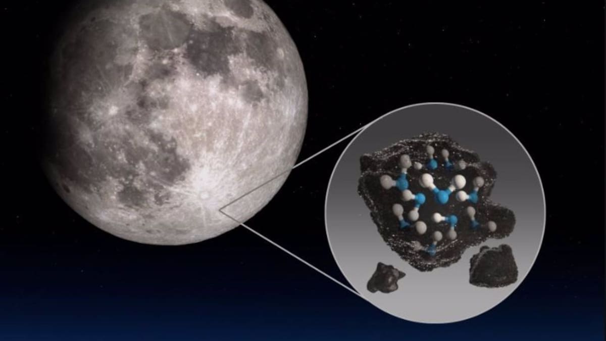NASA anuncia que hay agua en el lado soleado de la Luna