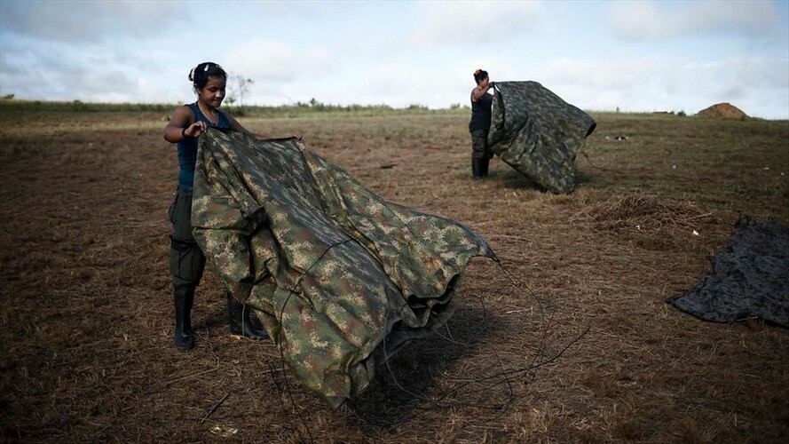 Décima Conferencia Nacional Guerrillera de las Farc EP. Foto: Colprensa - Juan Páez