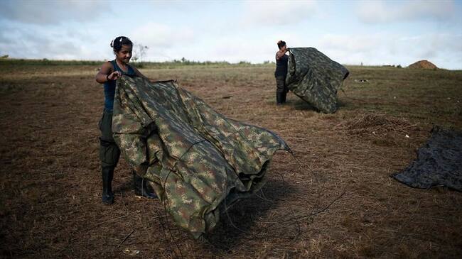 Décima Conferencia Nacional Guerrillera de las Farc EP. Foto: Colprensa - Juan Páez