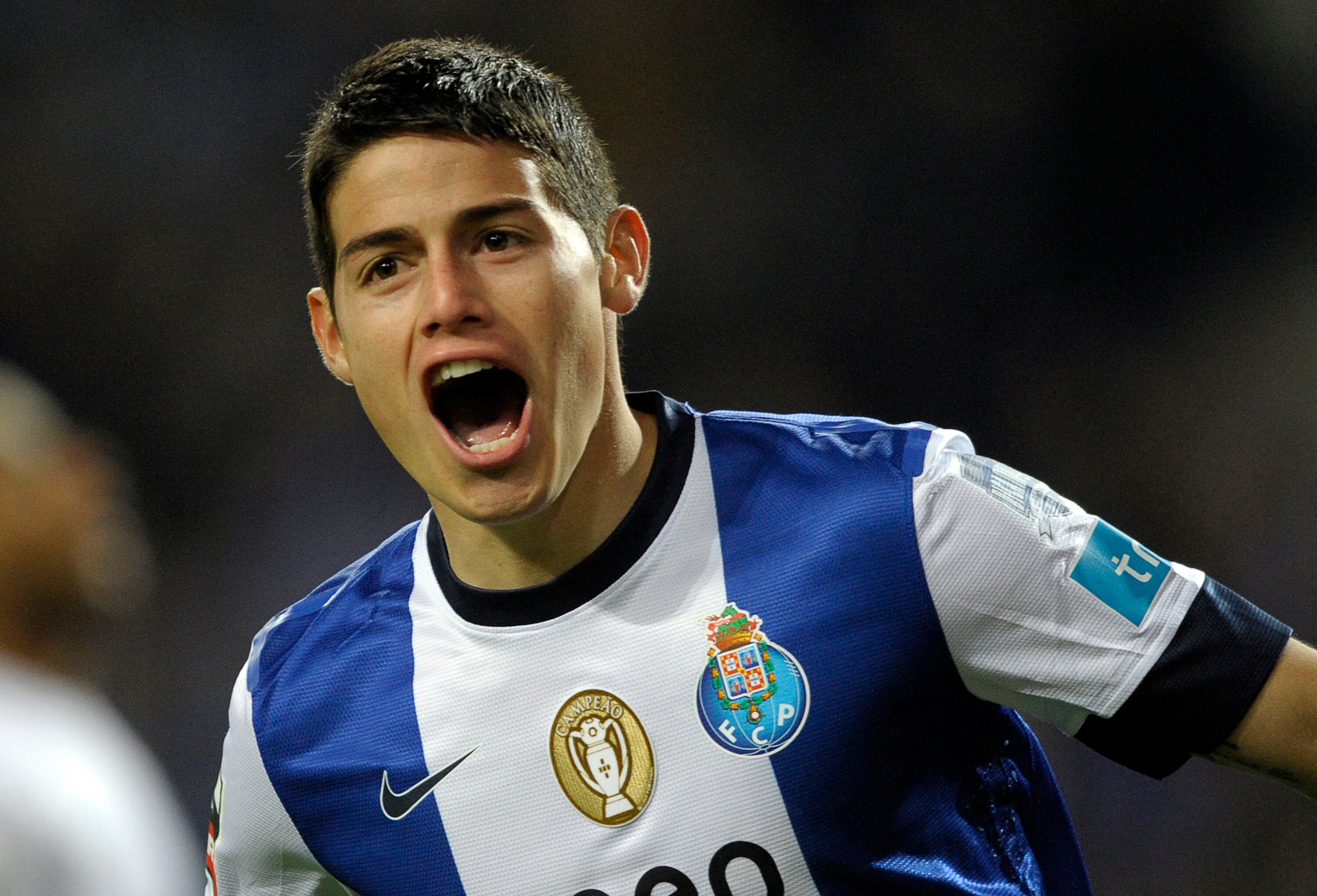 James Rodríguez durante su tiempo en el Porto. (Photo credit should read MIGUEL RIOPA/AFP via Getty Images)