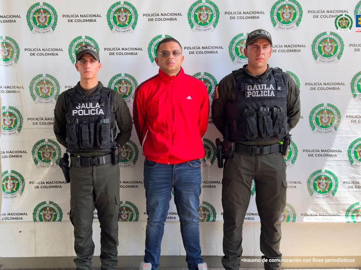 Asegurado cabecilla de grupo criminal dedicado a extorsionar comerciantes en Cartagena