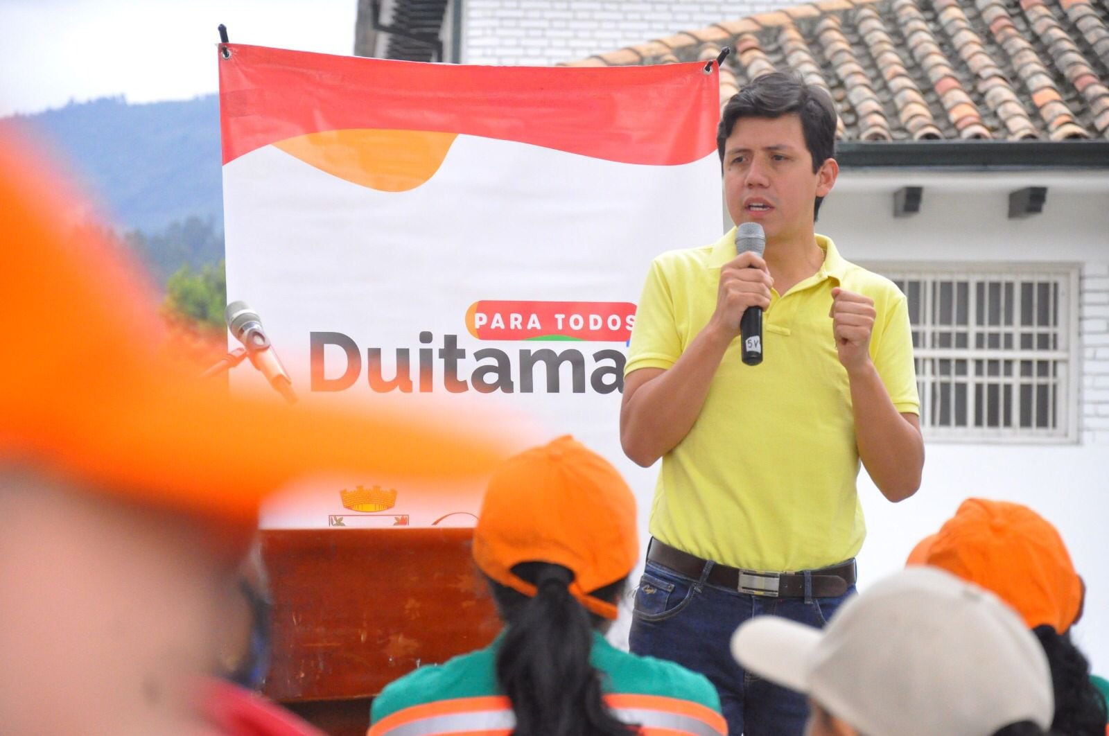 David Ortega Gómez, alcalde de Duitama Foto/Alcaldía de Duitama.