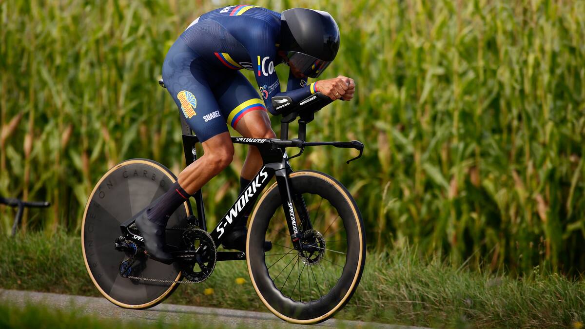 Mundial de ciclismo de ruta: Así le fue a los colombianos en la prueba contrarreloj