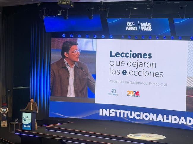 Hernán Penagos, registrador nacional. // Caracol Radio Cartagena