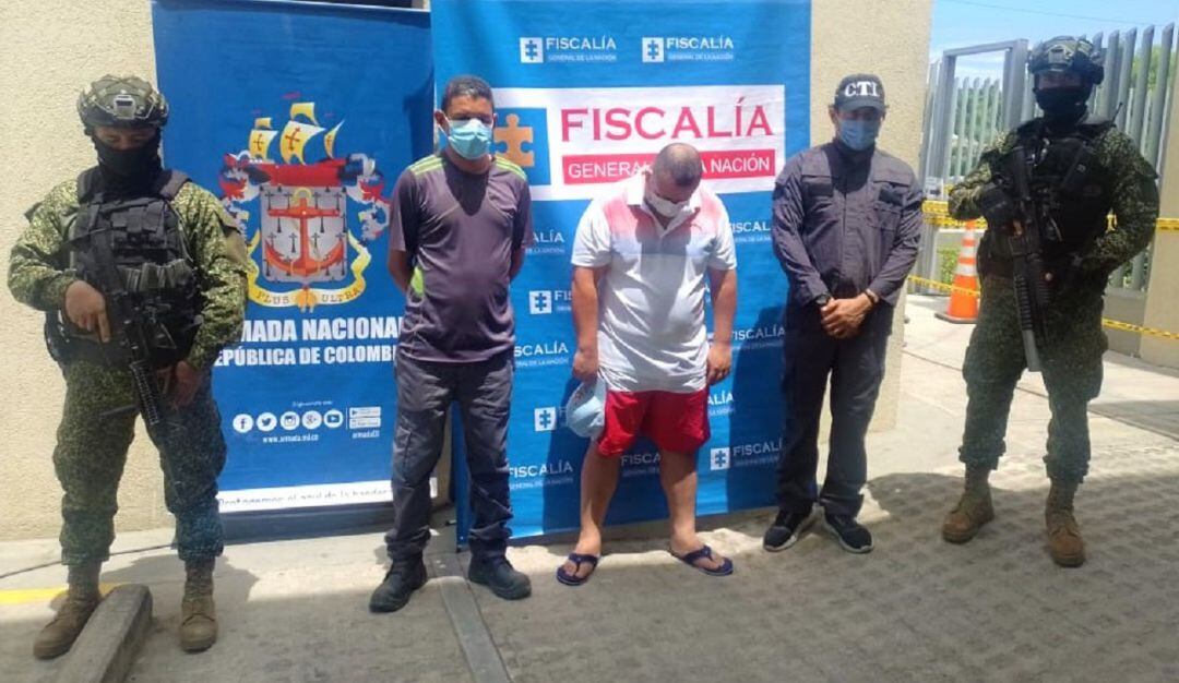 Alias ‘Juan Manuel’ y ‘Luis’ fueron detenidos en los barrios El Bosque y Los Alpes en cumplimiento a una orden de captura