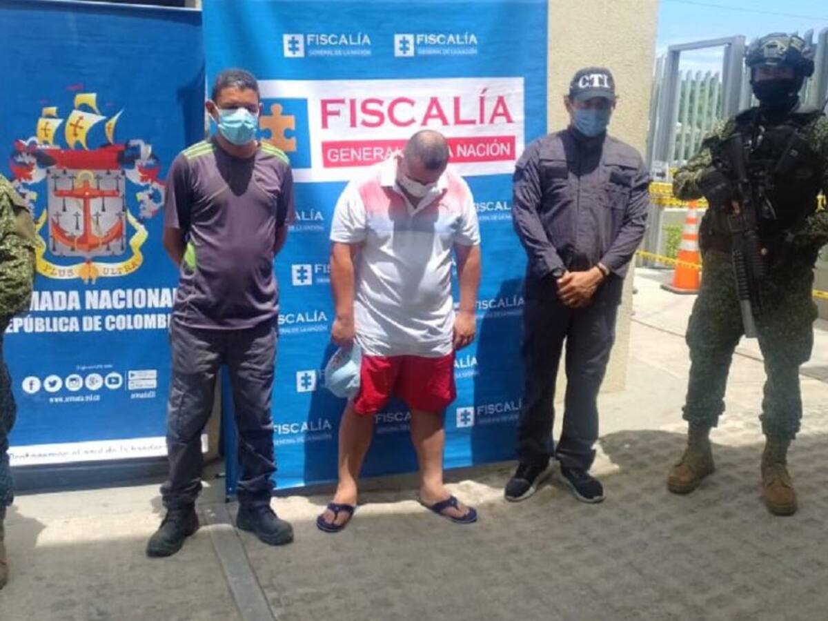 Capturaron a dos hombres por presunto tráfico de drogas en Cartagena