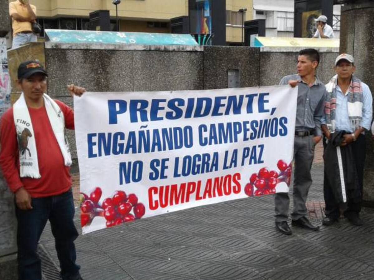 Campesinos del Quindío van a protagonizar un plantón, por los bajos precios