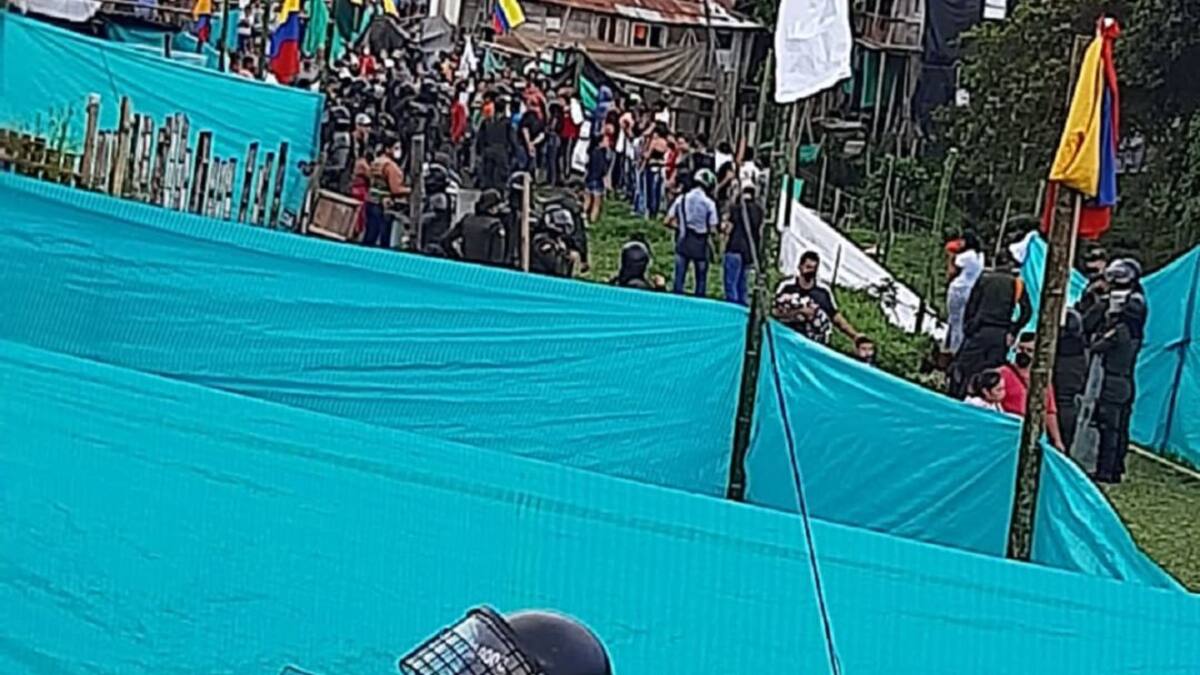 Hijo del secretario del interior Quindío se opuso a desalojo de invasión