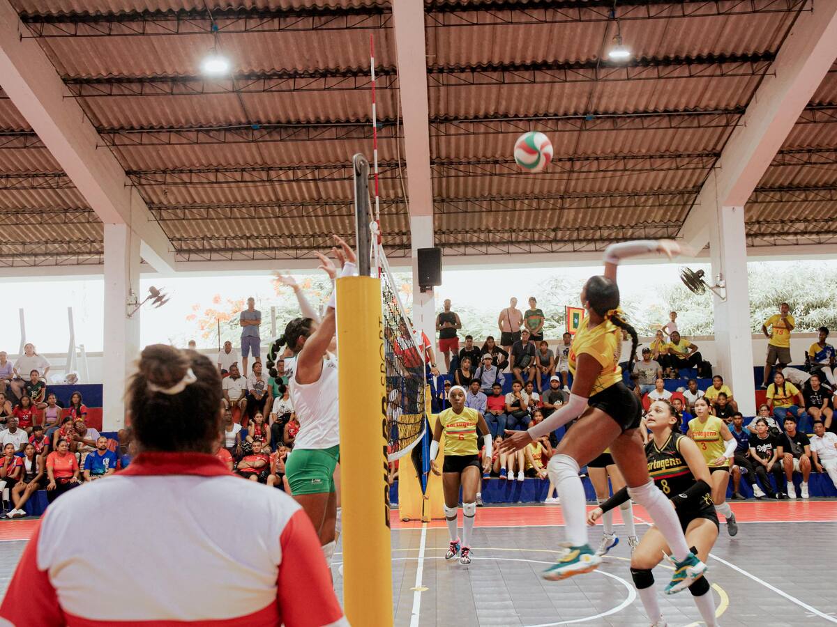 Cartagena es sede del Campeonato Nacional Sub-17 Femenino de Voleibol: 12 selecciones participan