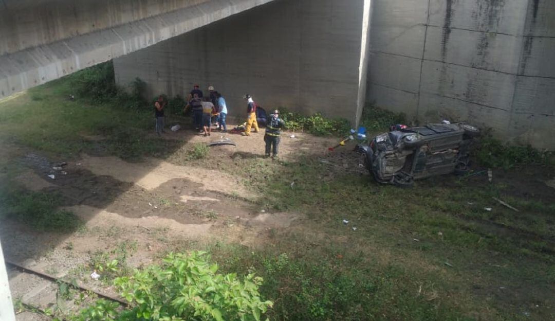 Accidente de tránsito en la vía Palmira Candelaria