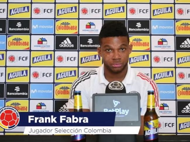 Frank Fabra, lateral izquierdo de la Selección Colombia.