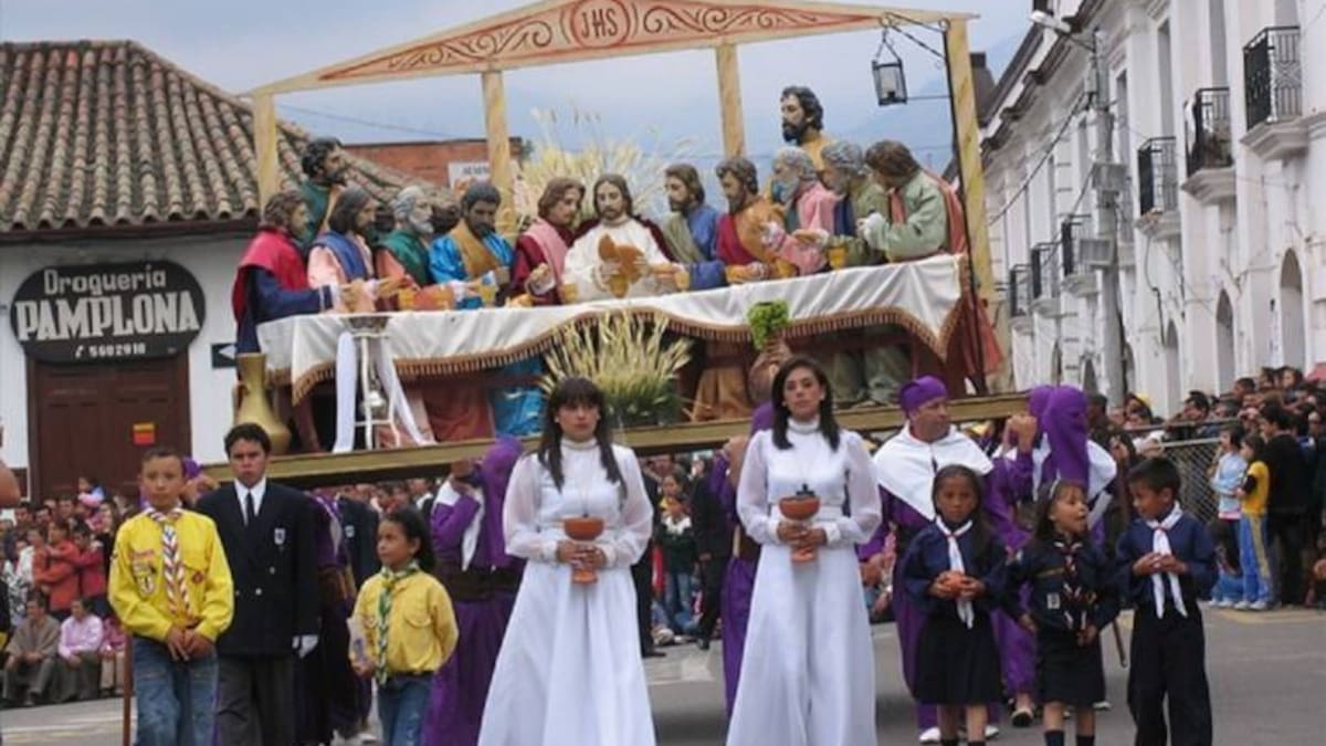 Pamplona esta lista para la Semana Santa