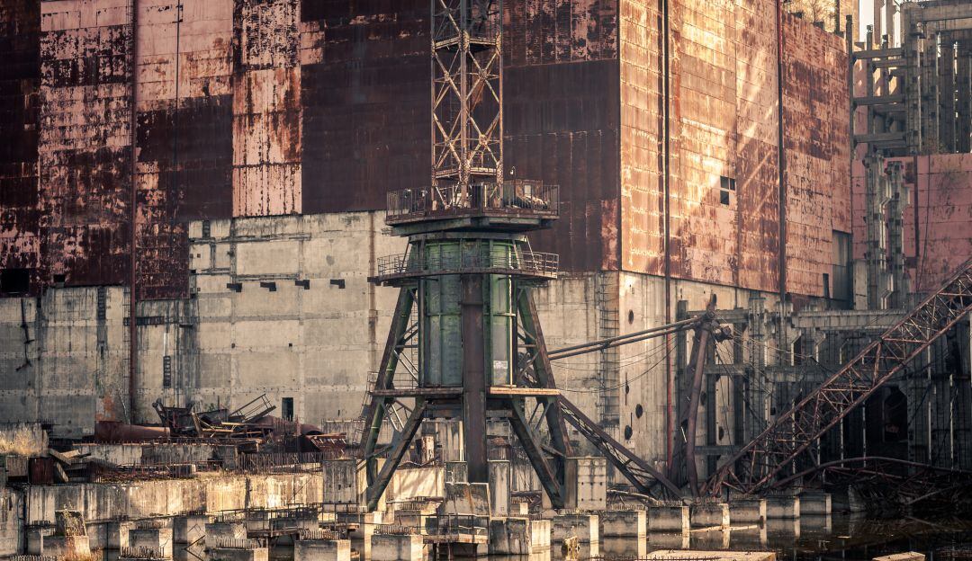 Planta nuclear de Chernóbil.