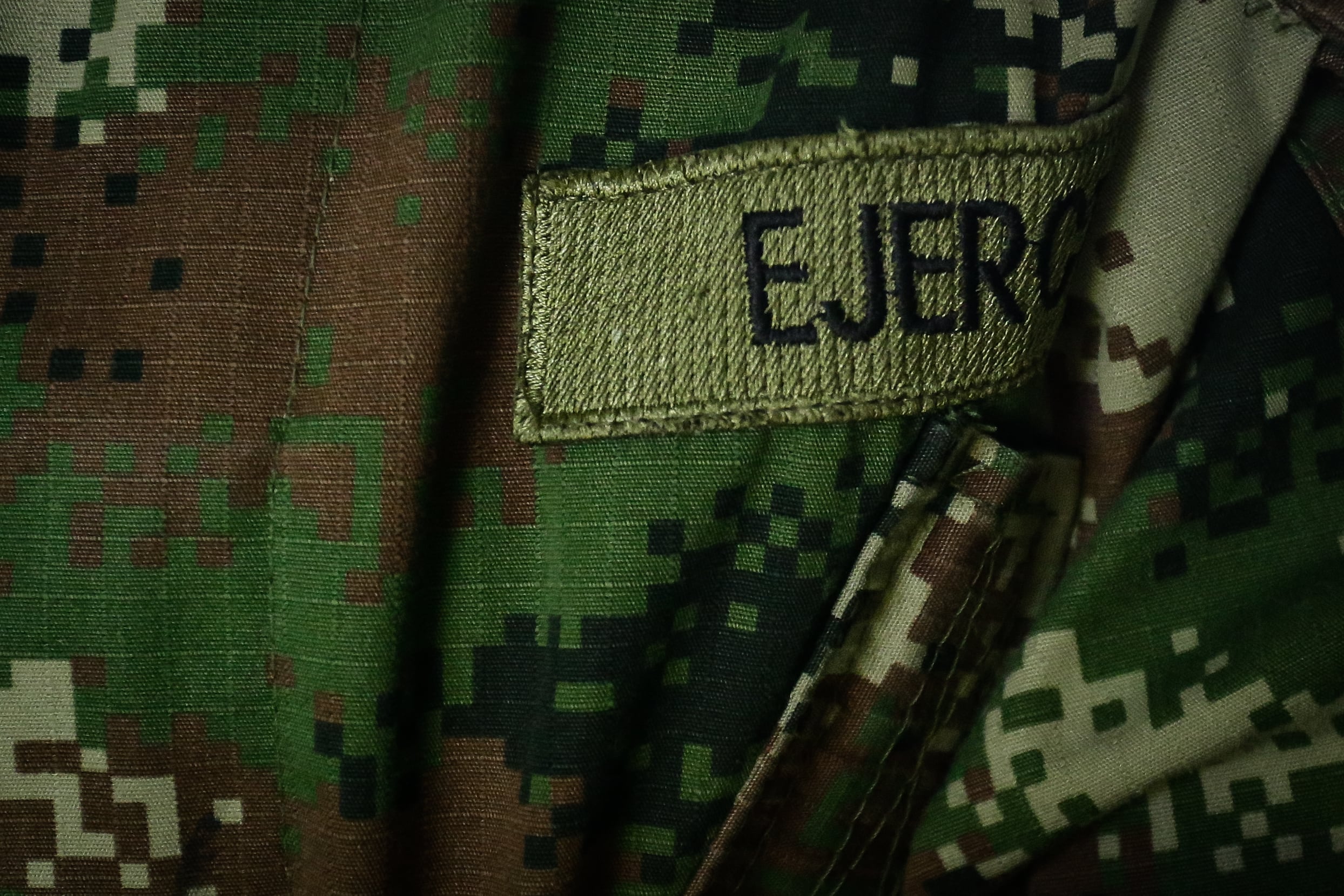 Implementos de dotación Ejercito Colombiano. Foto: (Colprensa - Diego Pineda)