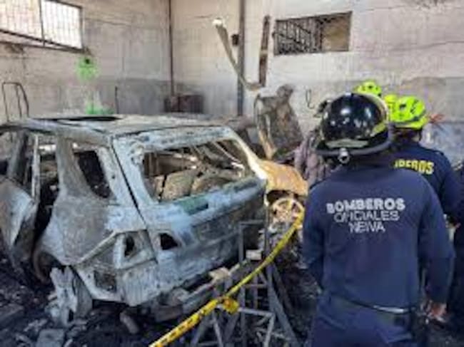 Incendios provocados por acumulación de grasa en estufas y hornos. Foto Bomberos Neiva.