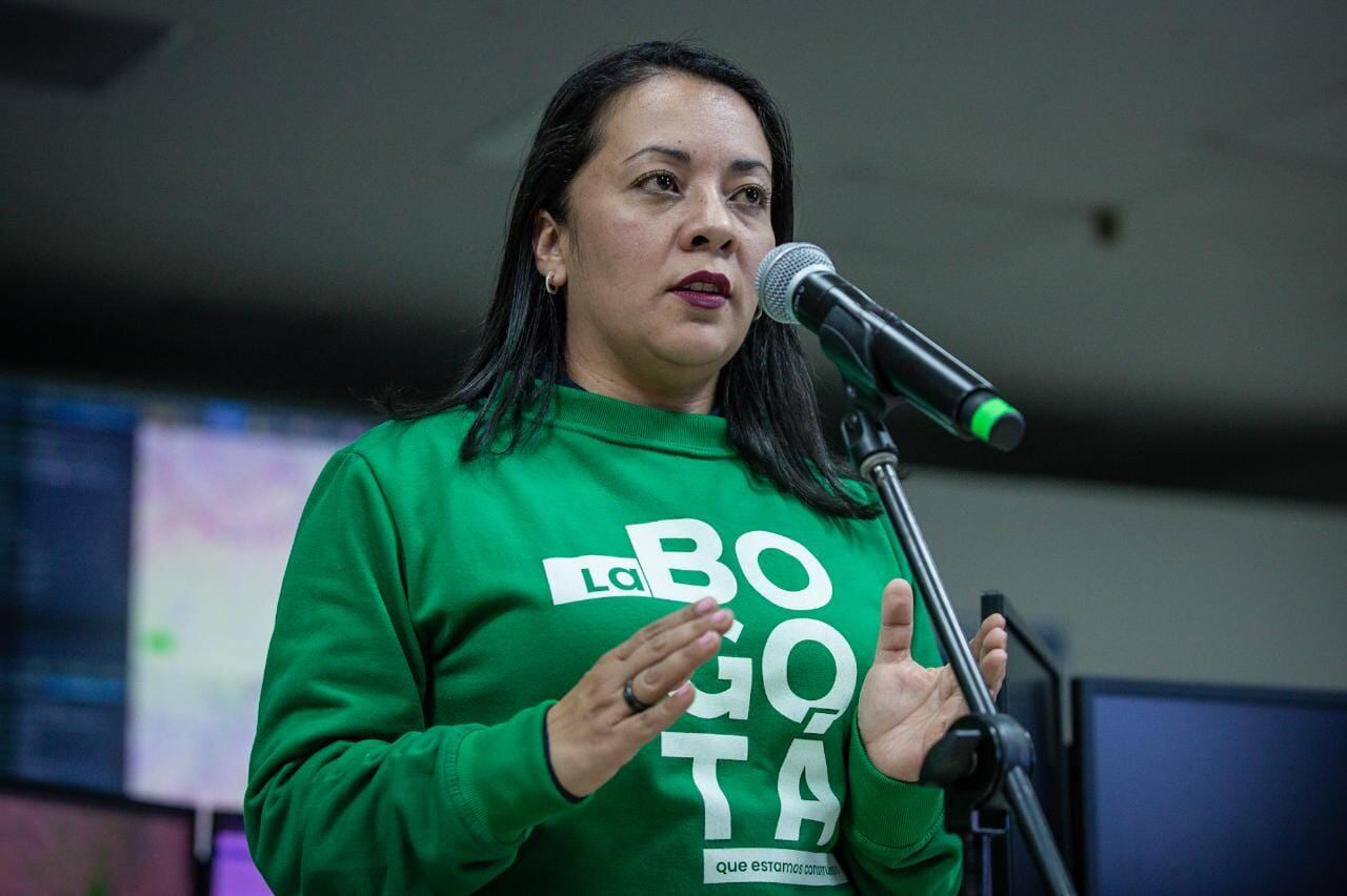 Deyanira Ávila, secretaria de Movilidad de Bogotá. Foto: Alcaldía Distrital