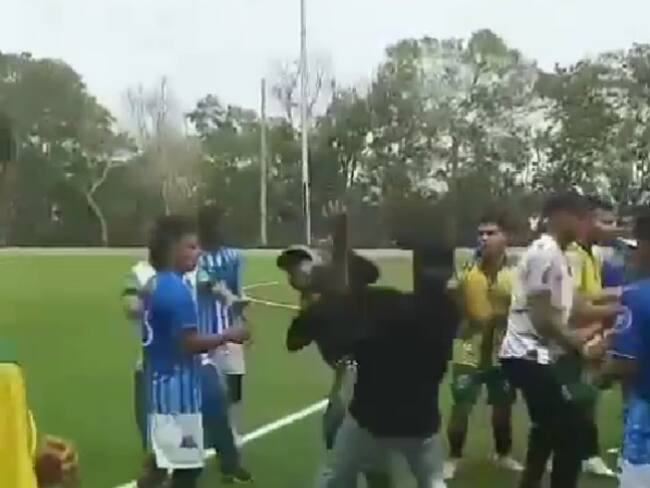 En riña terminó un partido de fútbol en Remedios, Antioquia