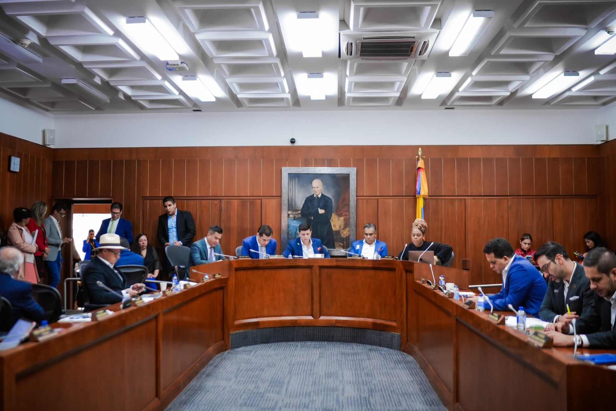 Debate de control político en la Comisión Sexta del Senado, a la ministra de Educación, Aurora Vergara-Figueroa; y el director del ICETEX, Mauricio Toro.