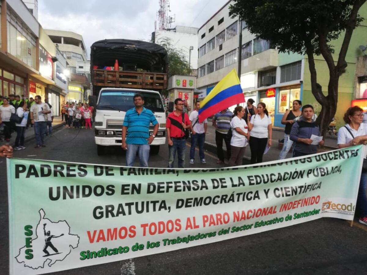 Maestros van a la calle a partir de las 9:30 de la mañana