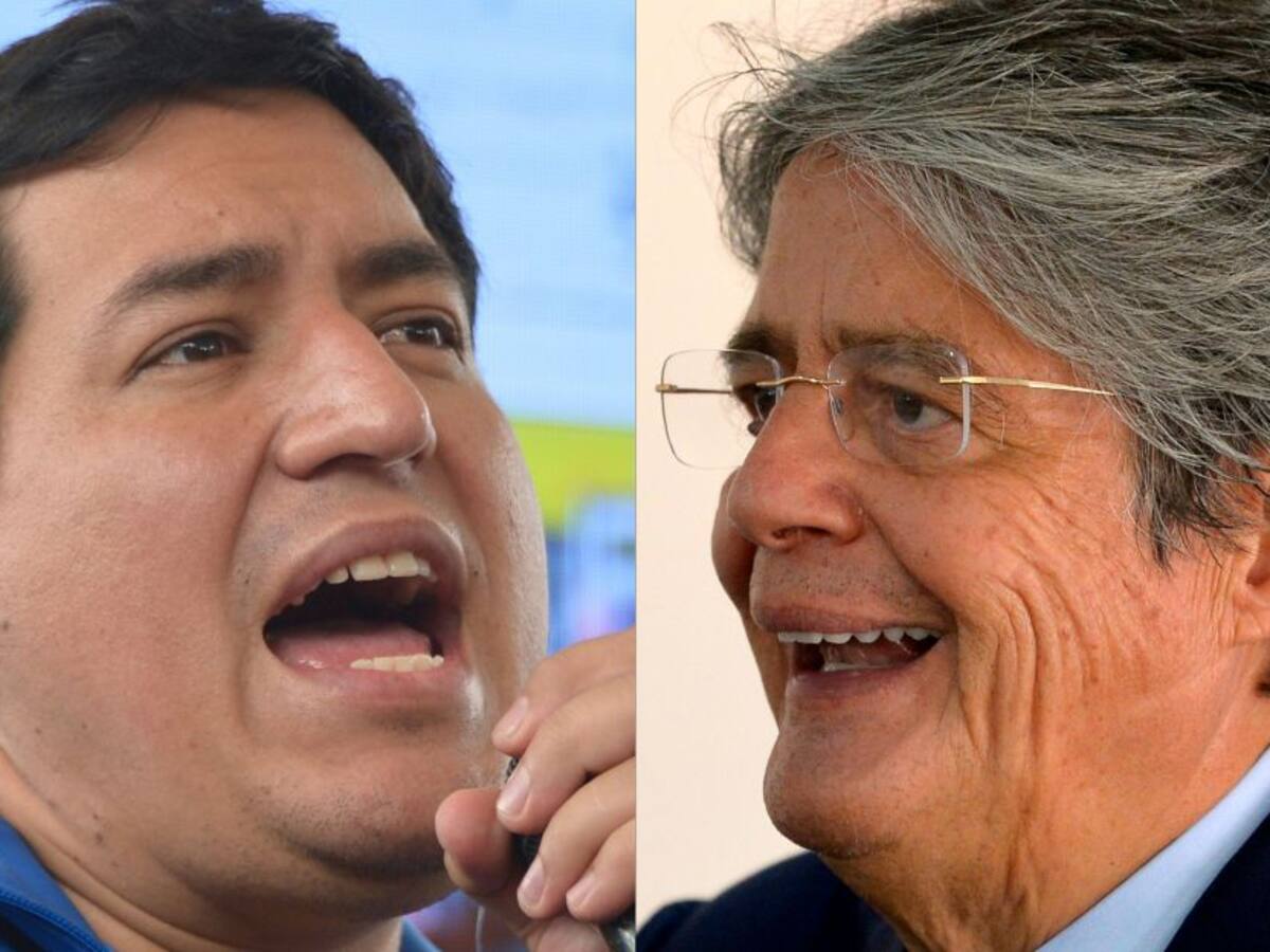 Arauz y Lasso se disputarán la presidencia de Ecuador en segunda vuelta