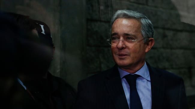 Álvaro Uribe Vélez, senador y expresidente colombiano. Foto: Colprensa