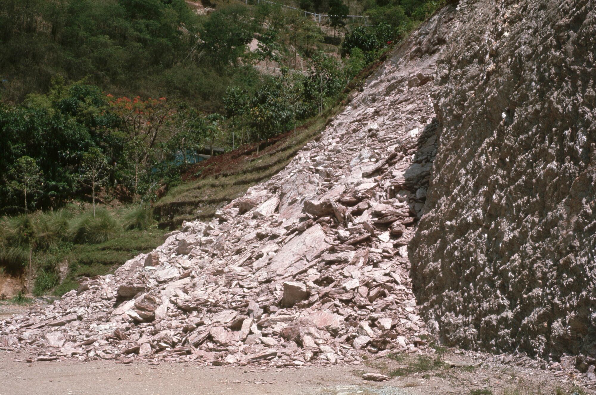Imagen de referencia de deslizamiento de tierra. Foto: Getty Images