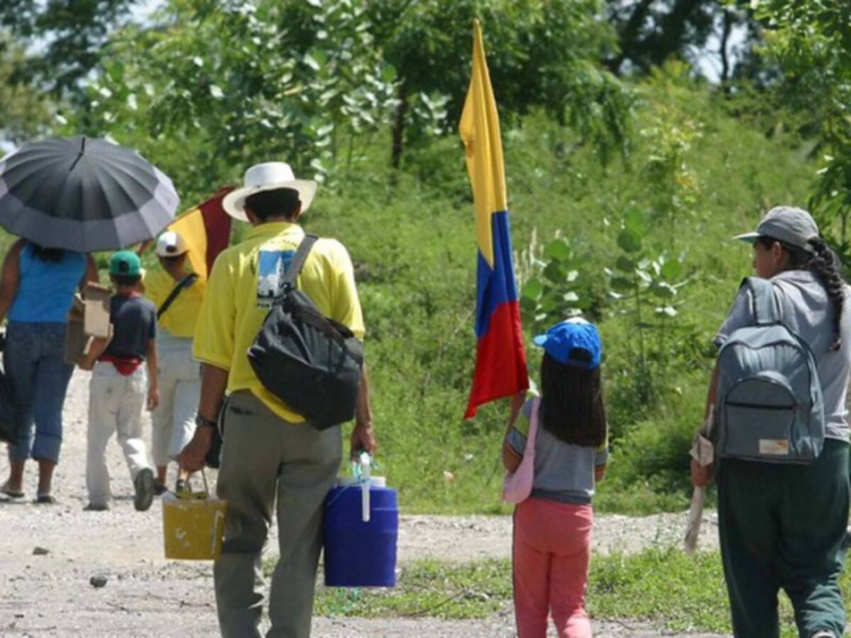 260 familias han salido desplazadas este año en Nariño
