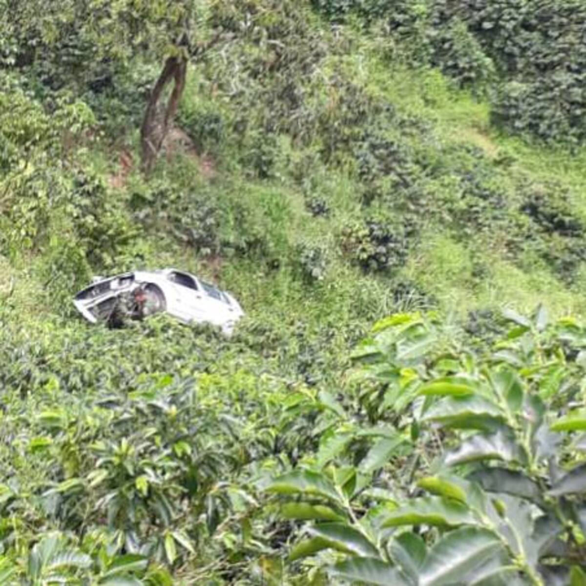 Un joven herido dejó accidente de tránsito en vía entre Armenia y Calarcá