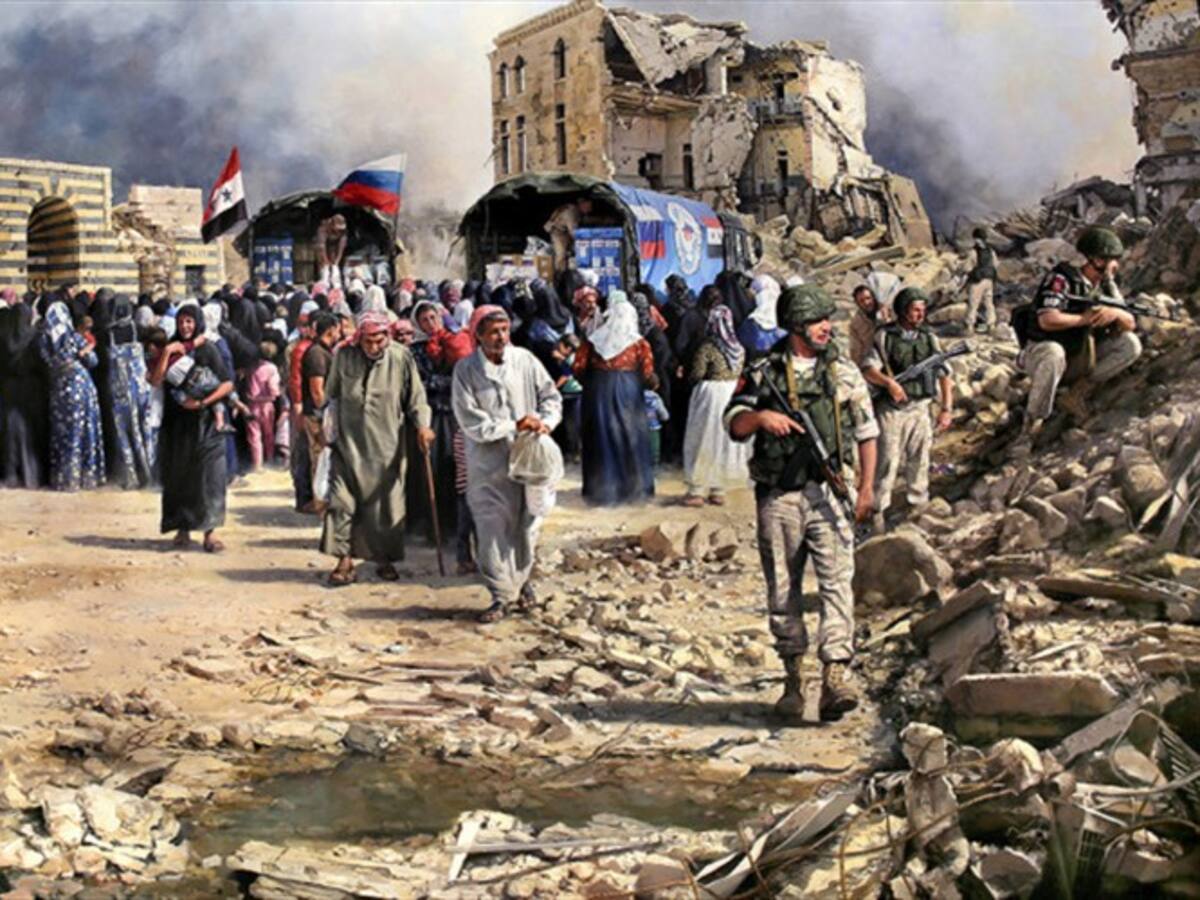 Así es cómo el artista Augusto Ferrer-Dalmau realiza sus obras