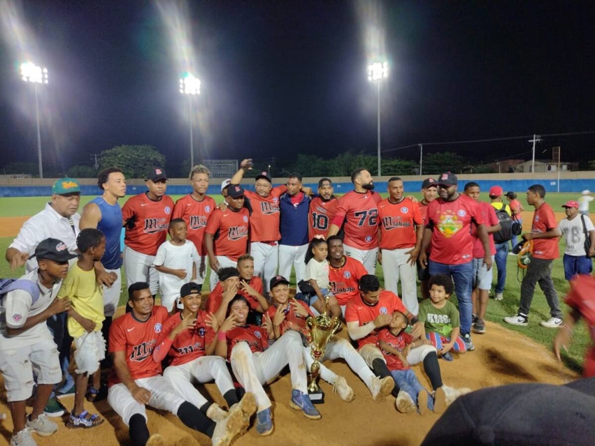 María La Baja se coronó campeón del béisbol de mayores en Bolívar