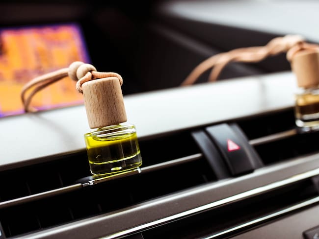 Dos tarros de perfume para carro (Getty Images)