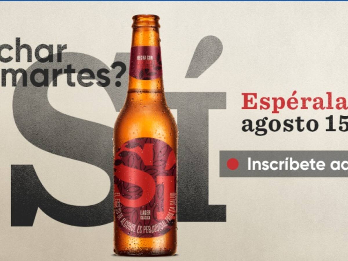 ¡Nunca es mal momento para una cerveza! ¡Ya casi llega la hora!