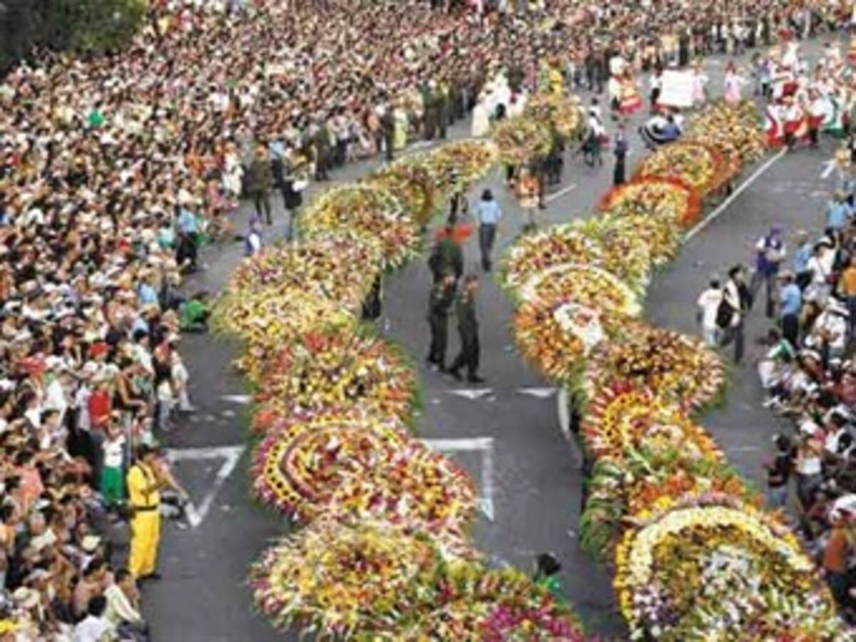 Medellín se engalana para la Feria de las Flores