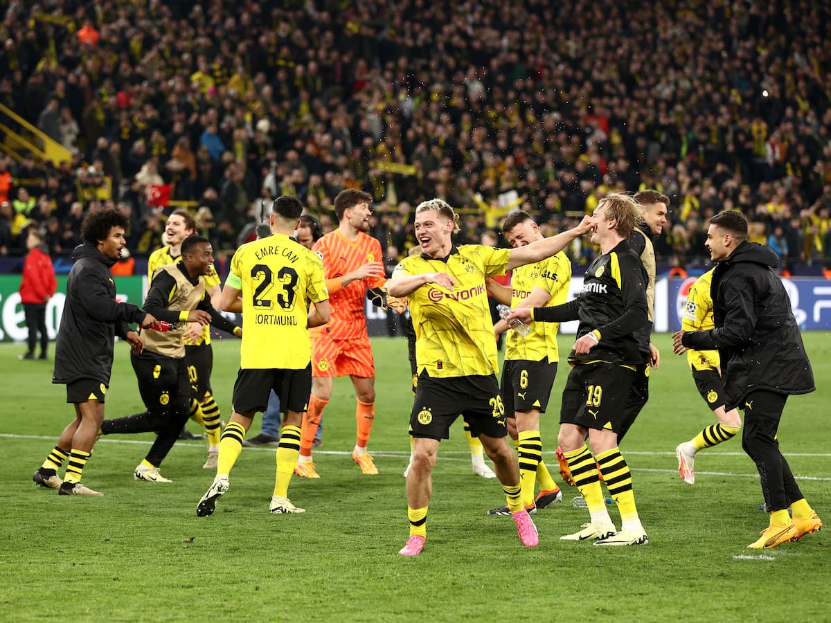 Dortmund derrotó al Atlético de Madrid y jugará la semifinal de la Champions League