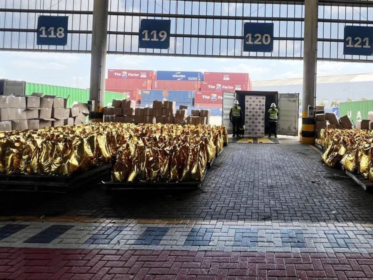 898 kilos de clorhidrato de cocaína incautados en Cartagena, mezclado en café molido
