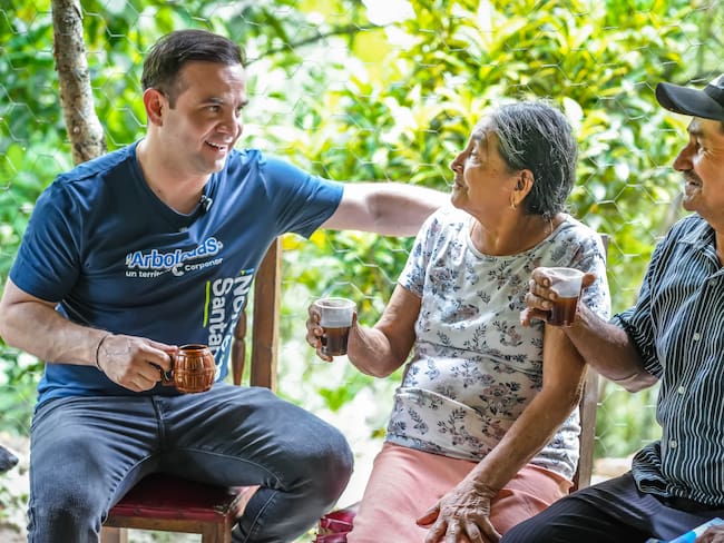 Director de Corponor Humberto Camacho lidera proyecto de estufas ecoeficientes /Foto Corponor