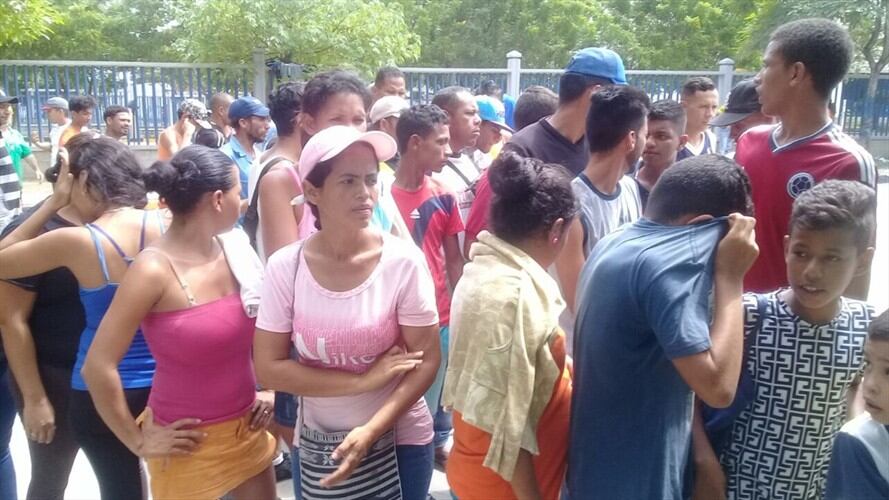 Venezolanos en Barranquilla duermen en las calles y no tienen alimentos. Foto: Pedro Giraldo