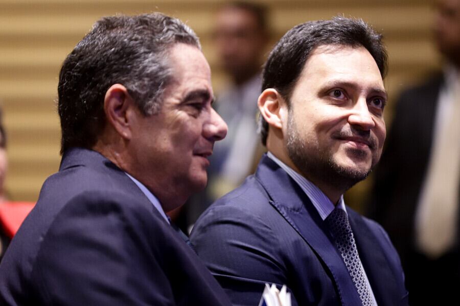 Germán Vargas Lleras y Carlos Fernando Motoa. Foto: (Colprensa - Lina Gasca)