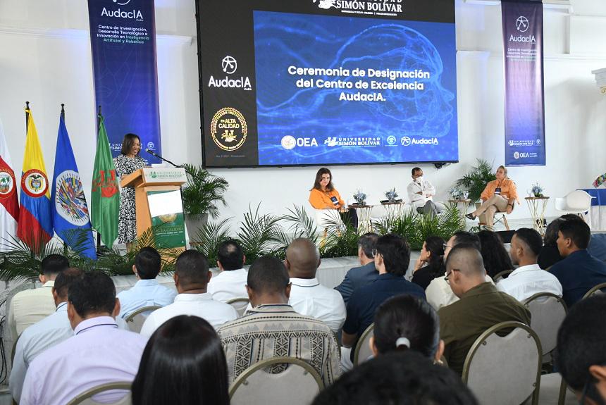 Unisimón tiene el primer centro de IA y robótica de excelencia de las Américas. Foto: cortesía