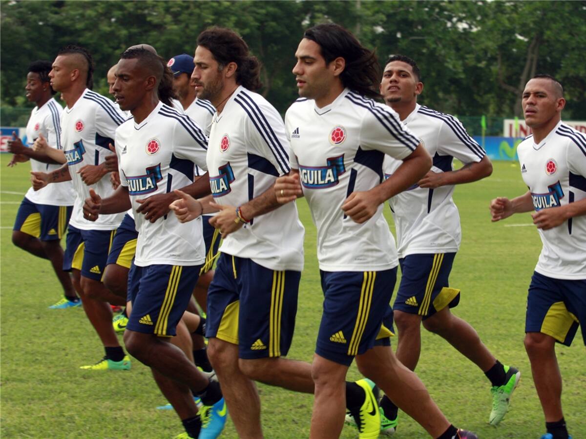 Selección Colombia realizó su primera práctica en Barranquilla