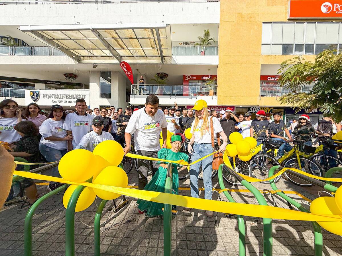 Ibagué estrena nueva estación del sistema público de bicicletas