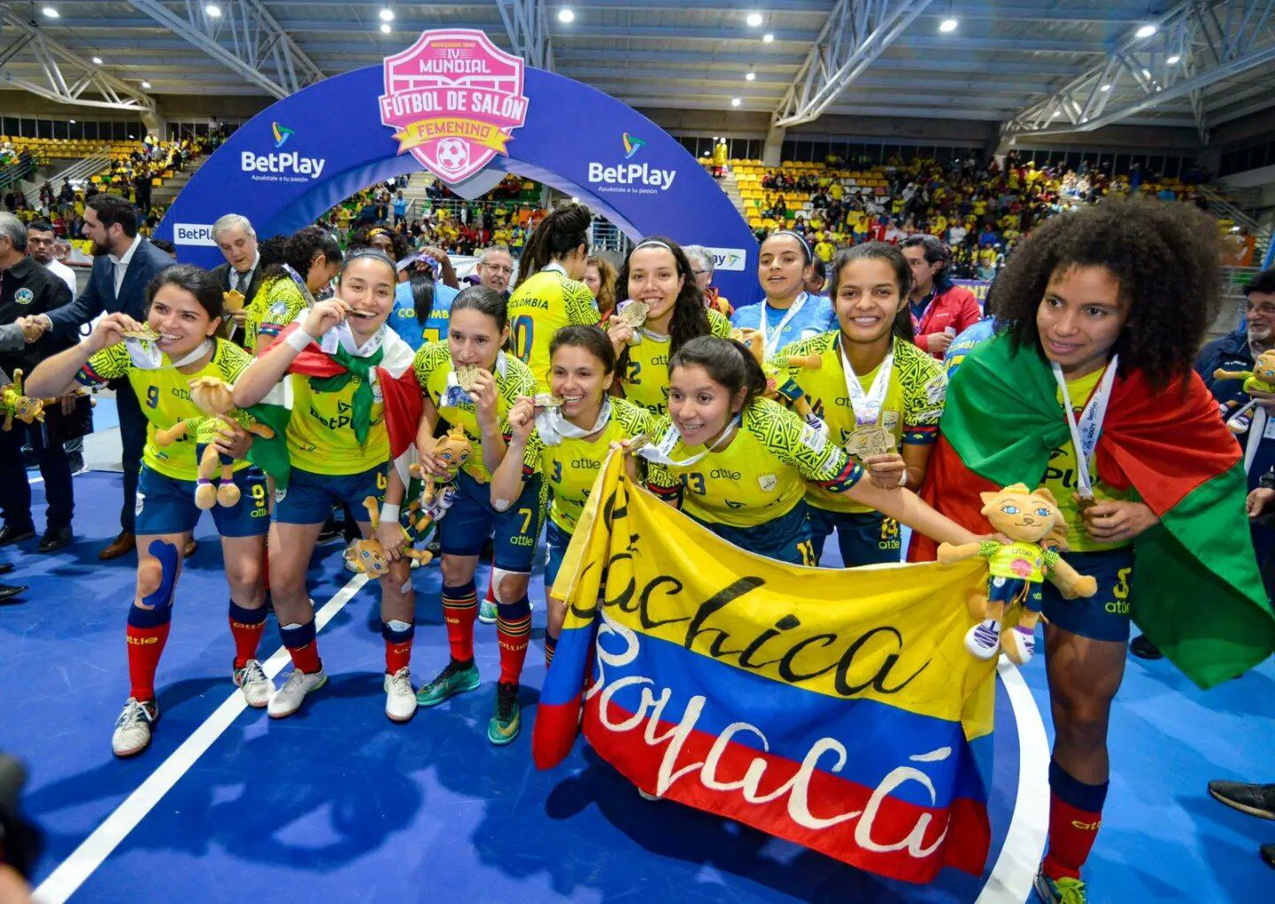 Selección Colombia Femenina de fútbol de salón / Foto: Comité Olímpico Colombiano