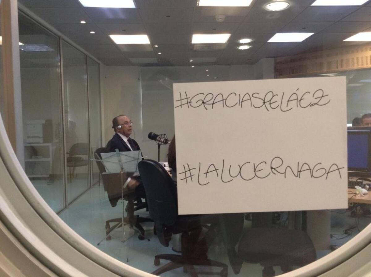 En un ambiente de nostalgia el equipo de Caracol se une para decir una vez más #GraciasPelaez.