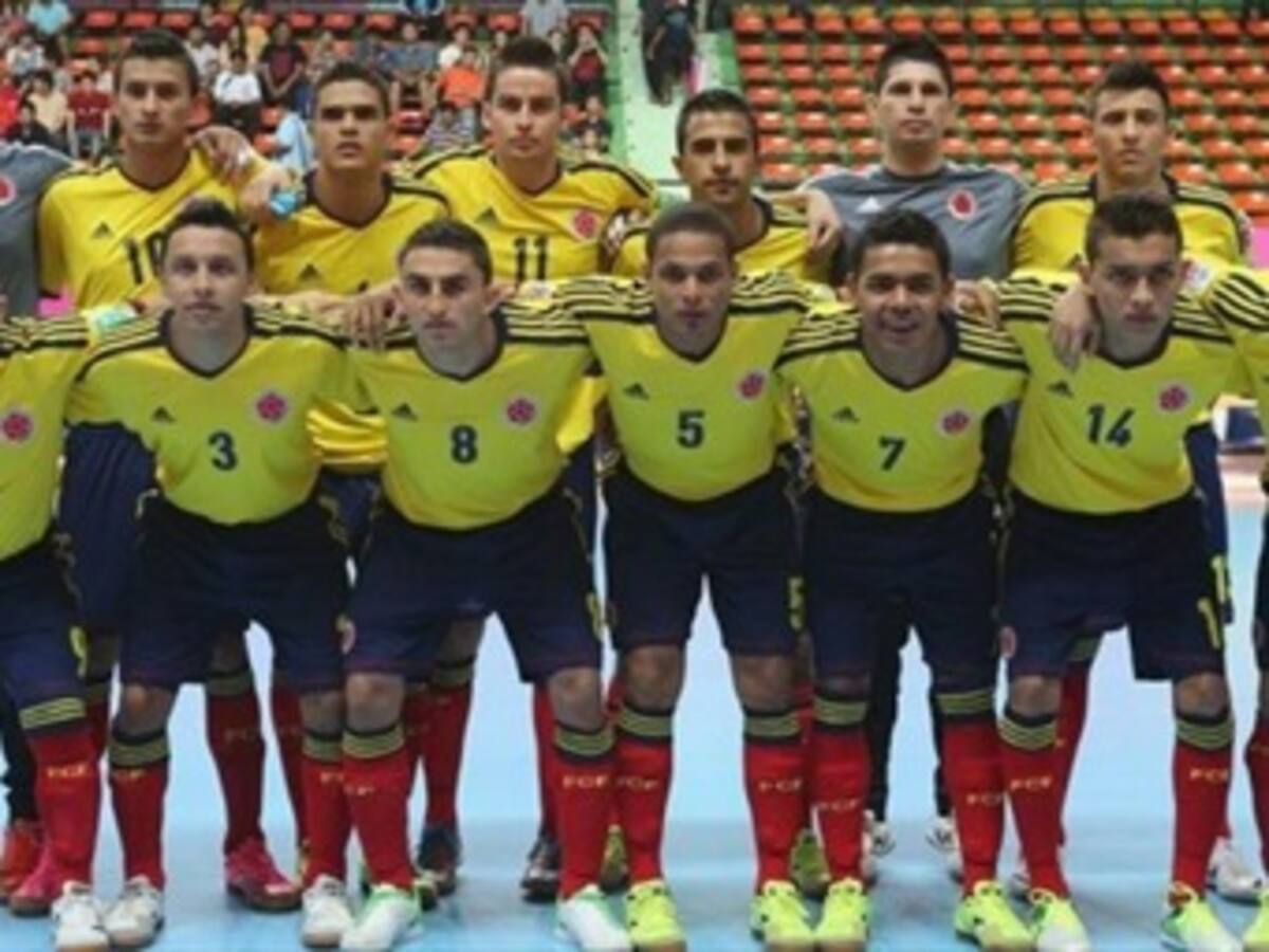 Colombia buscará arrebatarle el tercer escalón del podio a Italia en el Mundial de Fútsal
